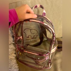 Ivory Ella Backpack / Bag Clear